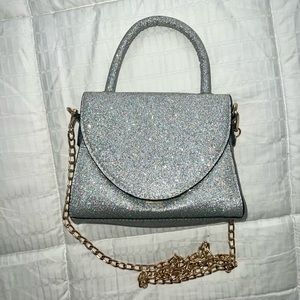 Silver Mini Bag